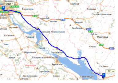 Автодиспетчер выполнит грузоперевозки маршрут: Киев - Кременчуг